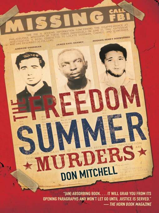 Title details for The Freedom Summer Murders by Don Mitchell - Available